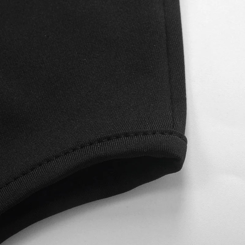 Summer Black Jumpsuits For Women Sleeveless Solid Bodycon Sexy Backless Rompers Fashion Streetwear Casual Sporty Skinny Overall