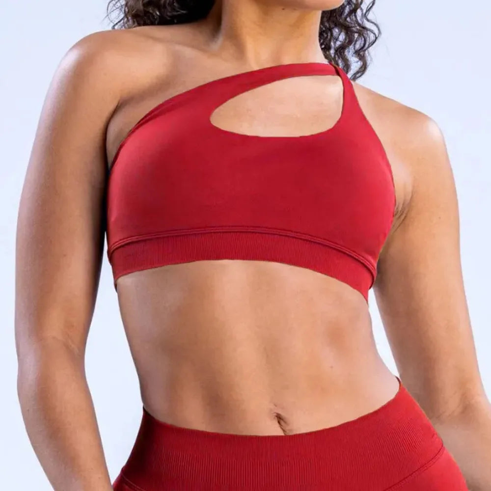 Brassiere Bra Women Seamless Halter Top High Support Push-up Open Back Gym Wear Fitness Yoga Underwear Customizable Labels