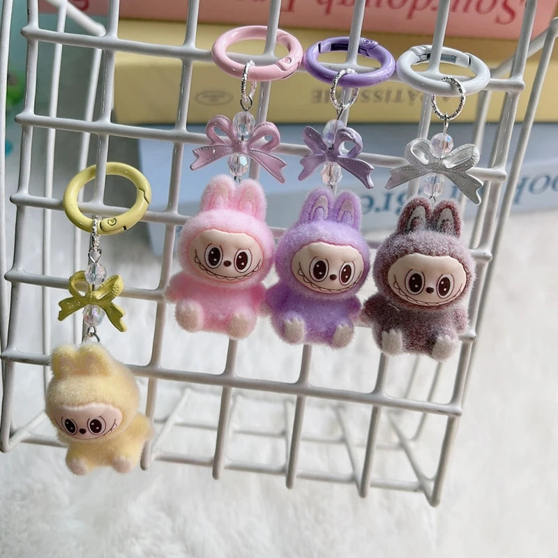 Kawaii Keychain Plush Aesthetics Keychains Cute Keychain for Bags Wedding Party Accessories Keychains Women Gifts