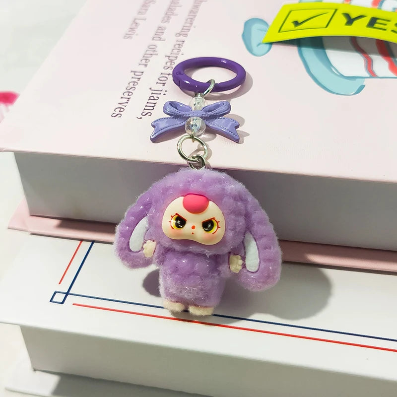 Kawaii Keychain Plush Aesthetics Keychains Cute Keychain for Bags Wedding Party Accessories Keychains Women Gifts