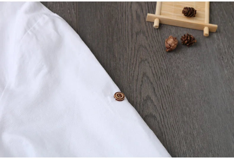 Women Cotton Embroidery Loose Long White Shirts 2025 Spring Autumn New Casual Office Lady Blouse Female Top Loose shirt