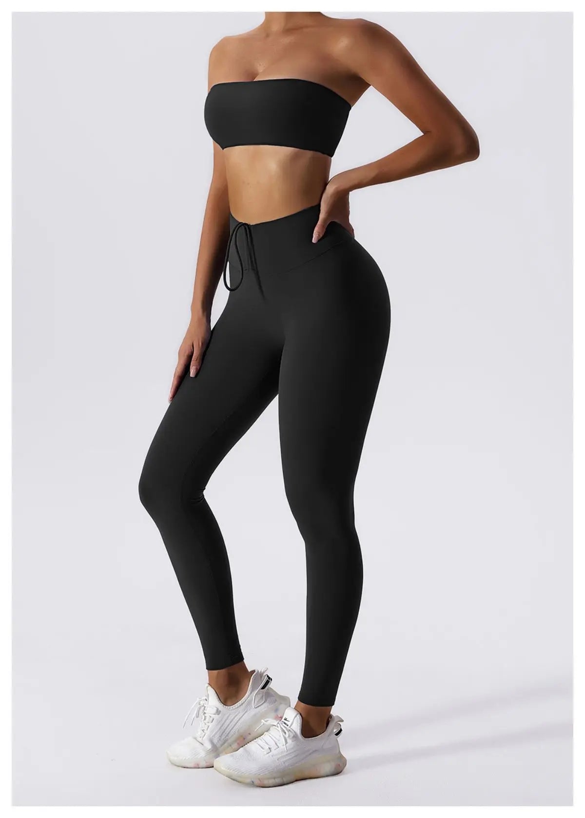Strapless Sports Bra Gym Top Women Quick-Drying Yoga Clothes Women Tube Top Fitness Chest Wrap Underwear Workout Bra Female