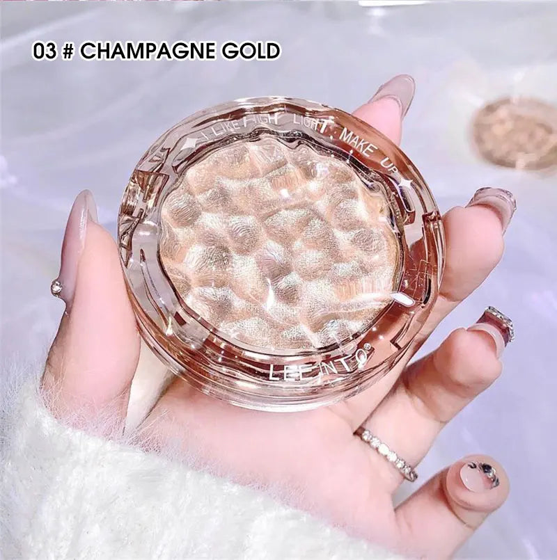 High gloss powder gloss glitter highlight contour palette natural gloss contour concealer lasting light
