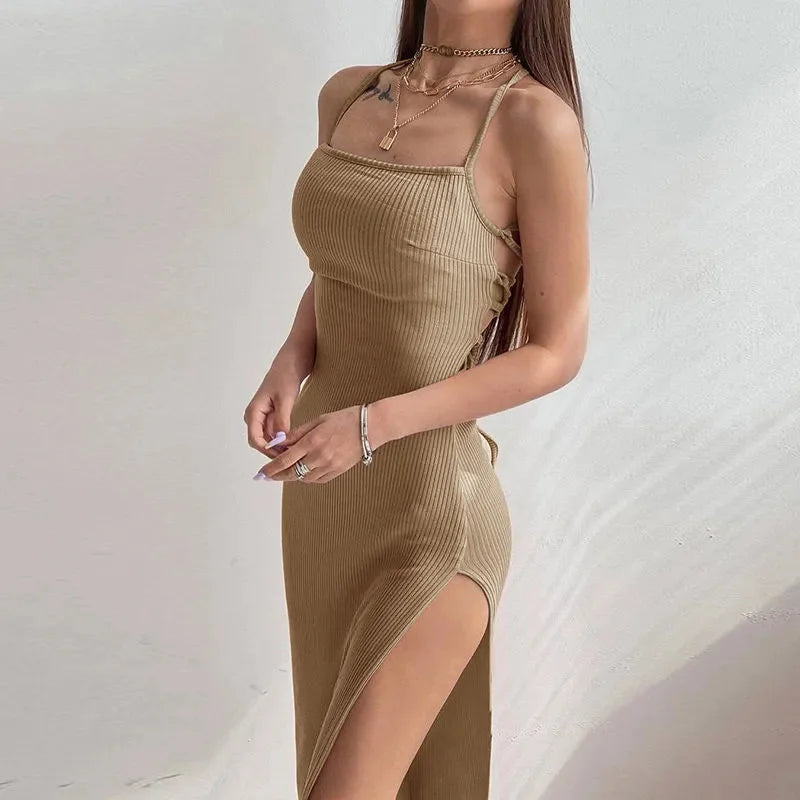 Black Long Bodycon Dress
