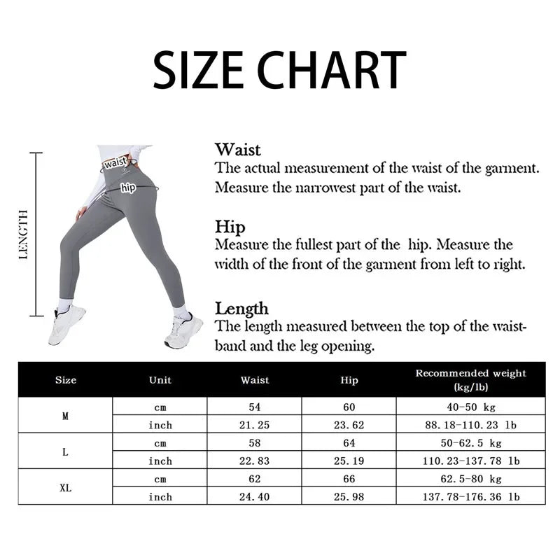 Women High Waist Yoga Leggins Gym Sports Tights Woman Running Pants Sexy Butt Lifting Leggings Gym Fitness Push Up Leggins 