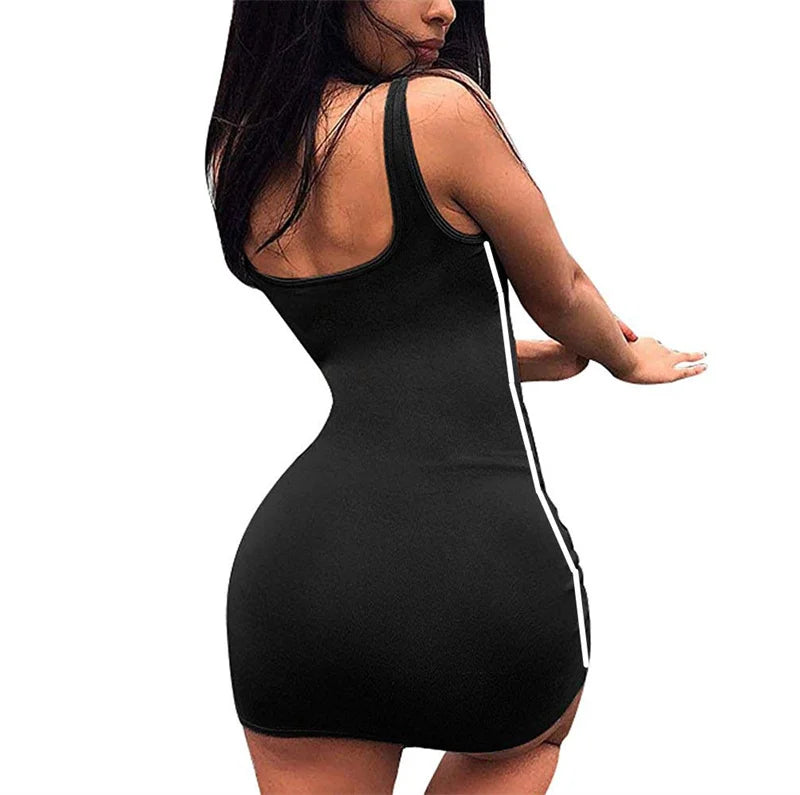 Summer Women Casual Sheath Dress