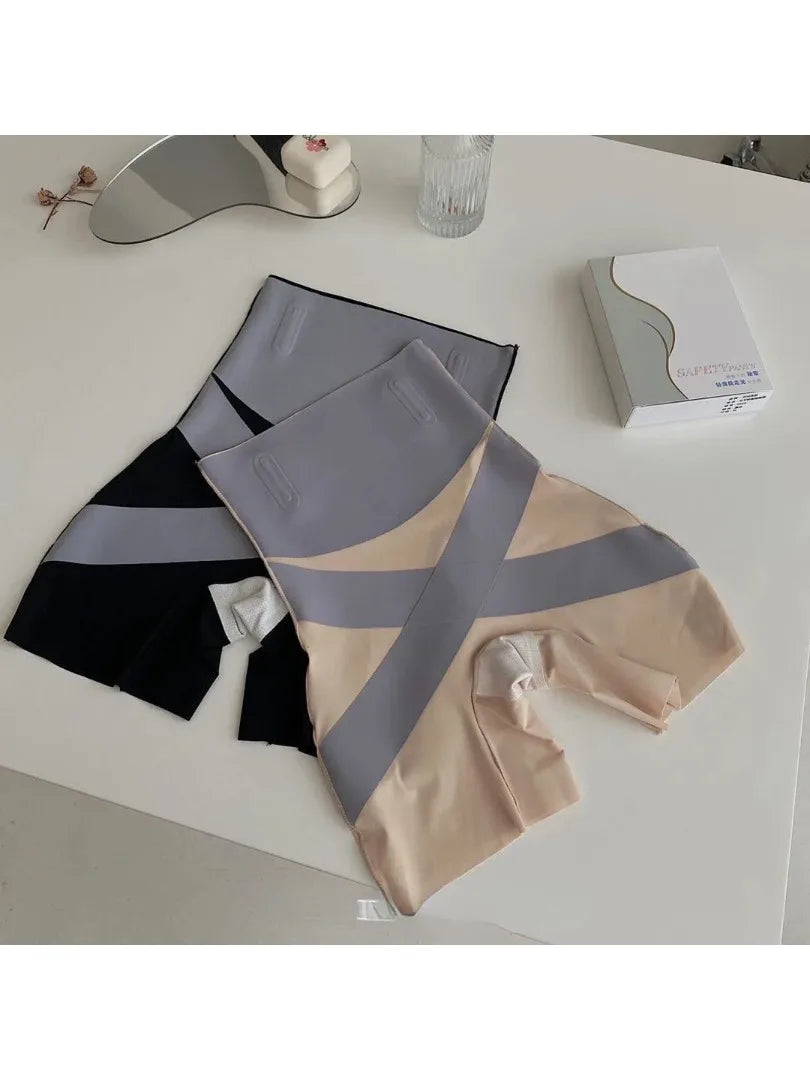 Butt Lifter Shapewear Flat Belly Panties Trainer Seamless Shorts Women Cross Body Shaping Sports Boxers Slimming Safety Pants