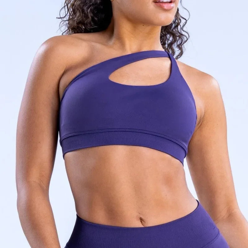 Brassiere Bra Women Seamless Halter Top High Support Push-up Open Back Gym Wear Fitness Yoga Underwear Customizable Labels