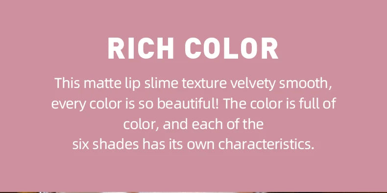 CACE 3 Pcs Sweet Liquid Lipstick Set Matte Velvet Lip Glaze Waterproof Long Lasting Non-marking Lip Tint Cosmetic Kits Lipgloss