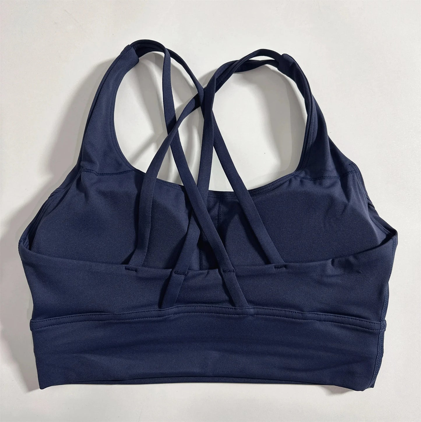Solid Color Fitness sport Bra Women Cross soft high strength Tight Top Comprehensive Training Gym Yoga Underwear With Chest Pad