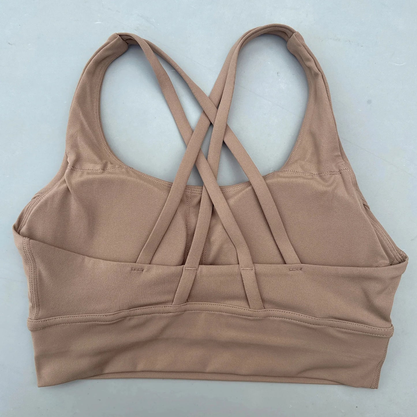 Solid Color Fitness sport Bra Women Cross soft high strength Tight Top Comprehensive Training Gym Yoga Underwear With Chest Pad