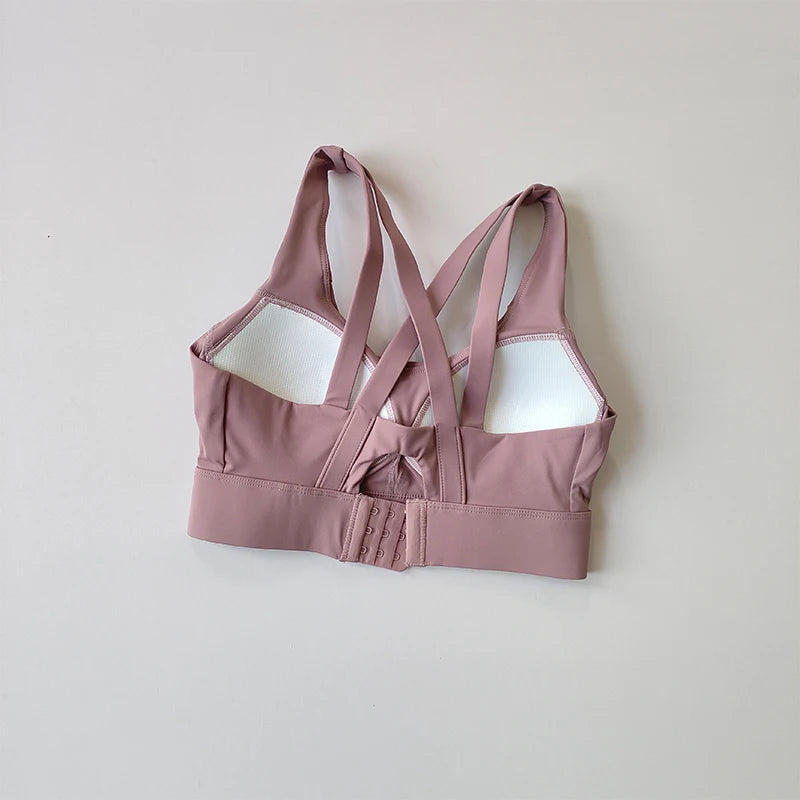 High-intensity Sports Underwear Women's Shockproof and Sagging Running and Fitness Bodybuilding Back Beautifying and Quick-dry