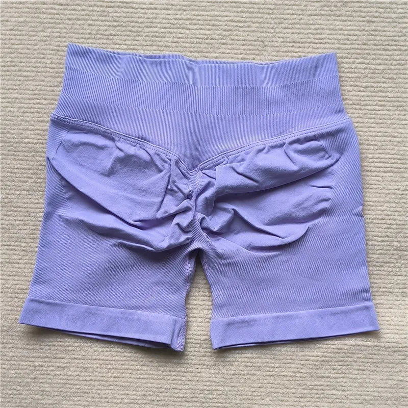 Gym Running Shorts Scrunch Butt Shorts Women Biker Cycling Shorts Seamless Leggings Sexy Athletic Yoga Shorts