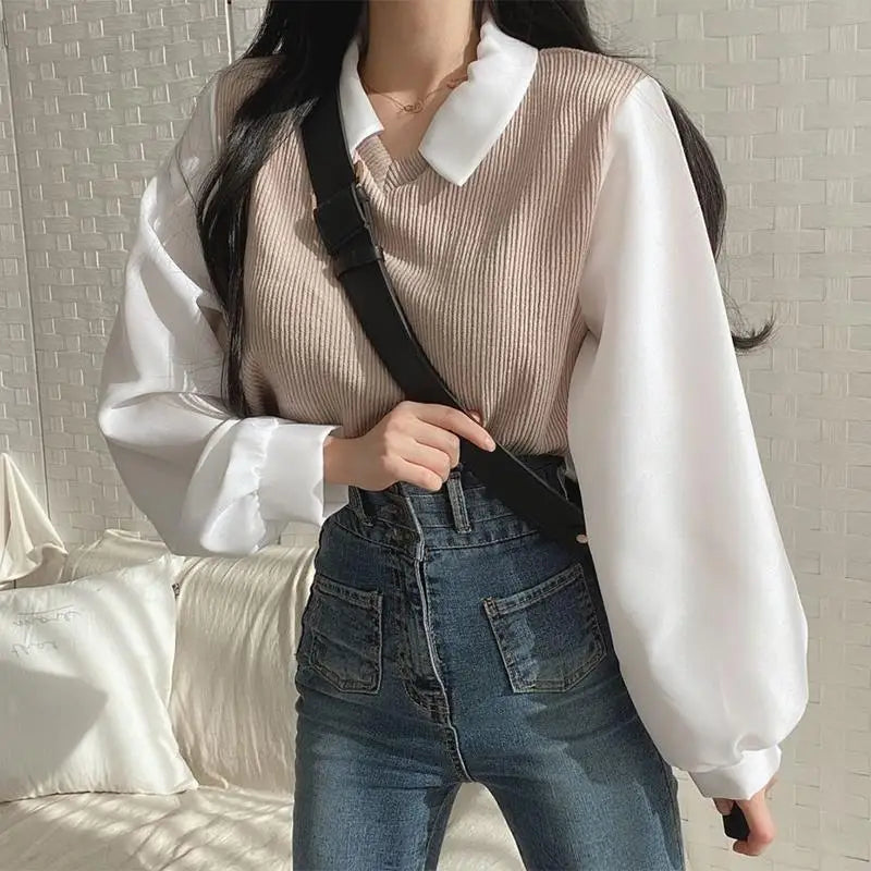False Two-piece Polo