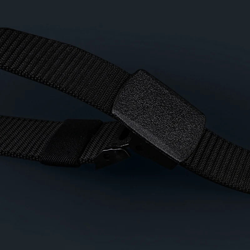 8 Colors Men Female Belts Military Nylon Adjustable Belt Outdoor Travel Tactical Waist Belt with Plastic Buckle for Pants 120cm