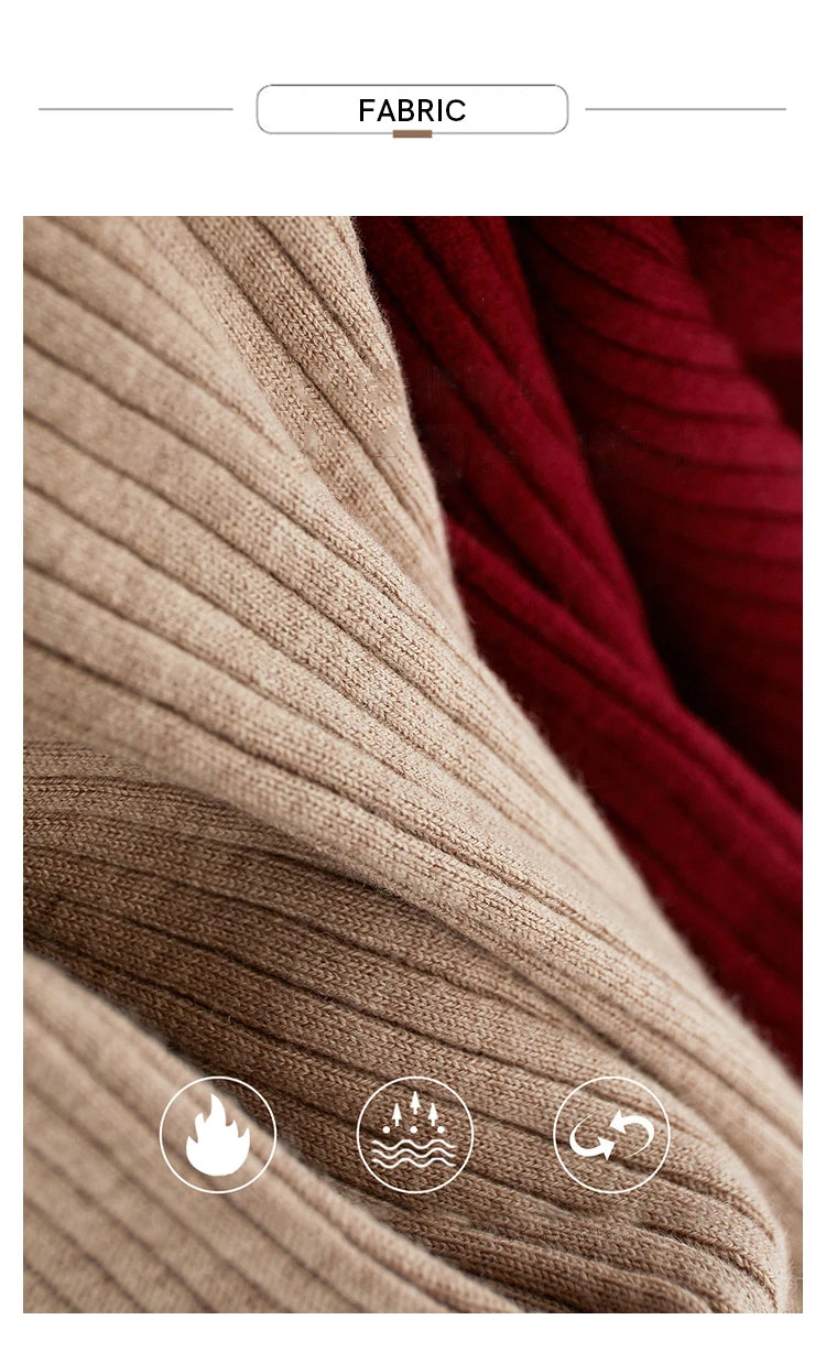 Amii Minimalism 2024 Sweater for Women Autumn New Office Lady Basic Lapel Striped Slim Knitted Tops Solid Trendy Blouse 12444058