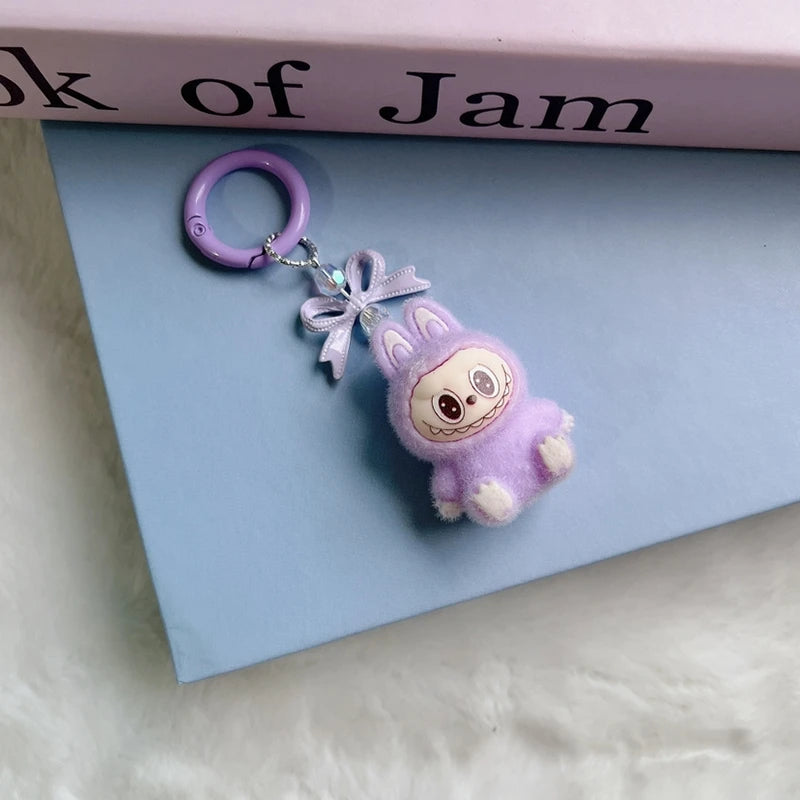 Kawaii Keychain Plush Aesthetics Keychains Cute Keychain for Bags Wedding Party Accessories Keychains Women Gifts