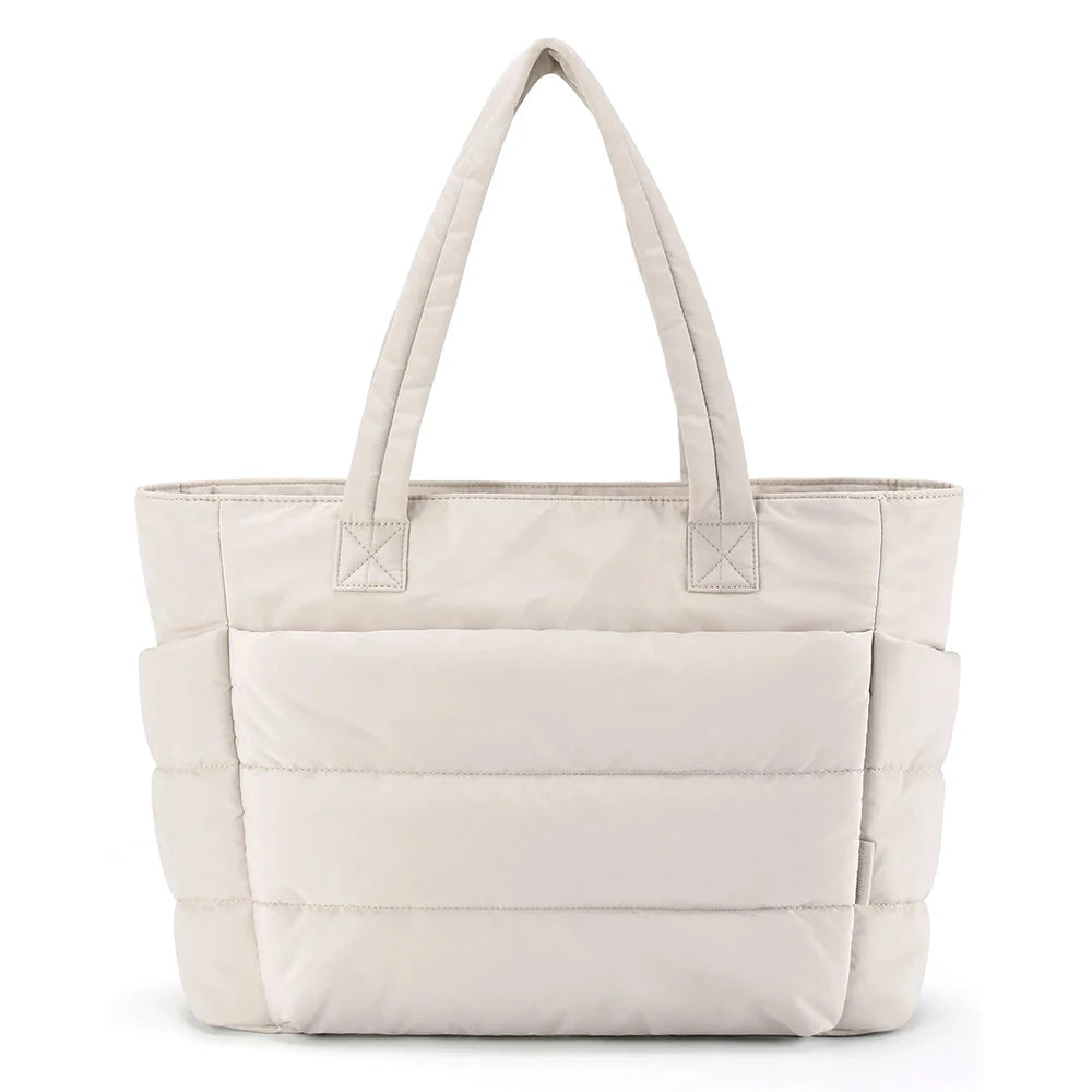 Women's Handbag, Lightweight And Fluffy Tote Bag, Suitable For Travel, Work, Beach, Gym, Large Capacity And Easy To Carry