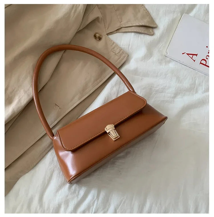 Luxury Brand Crossbody Bags for Women Fashion Design Underarm 2024 Woman Shoulder Bag Female Handbag and Purses Solid Color