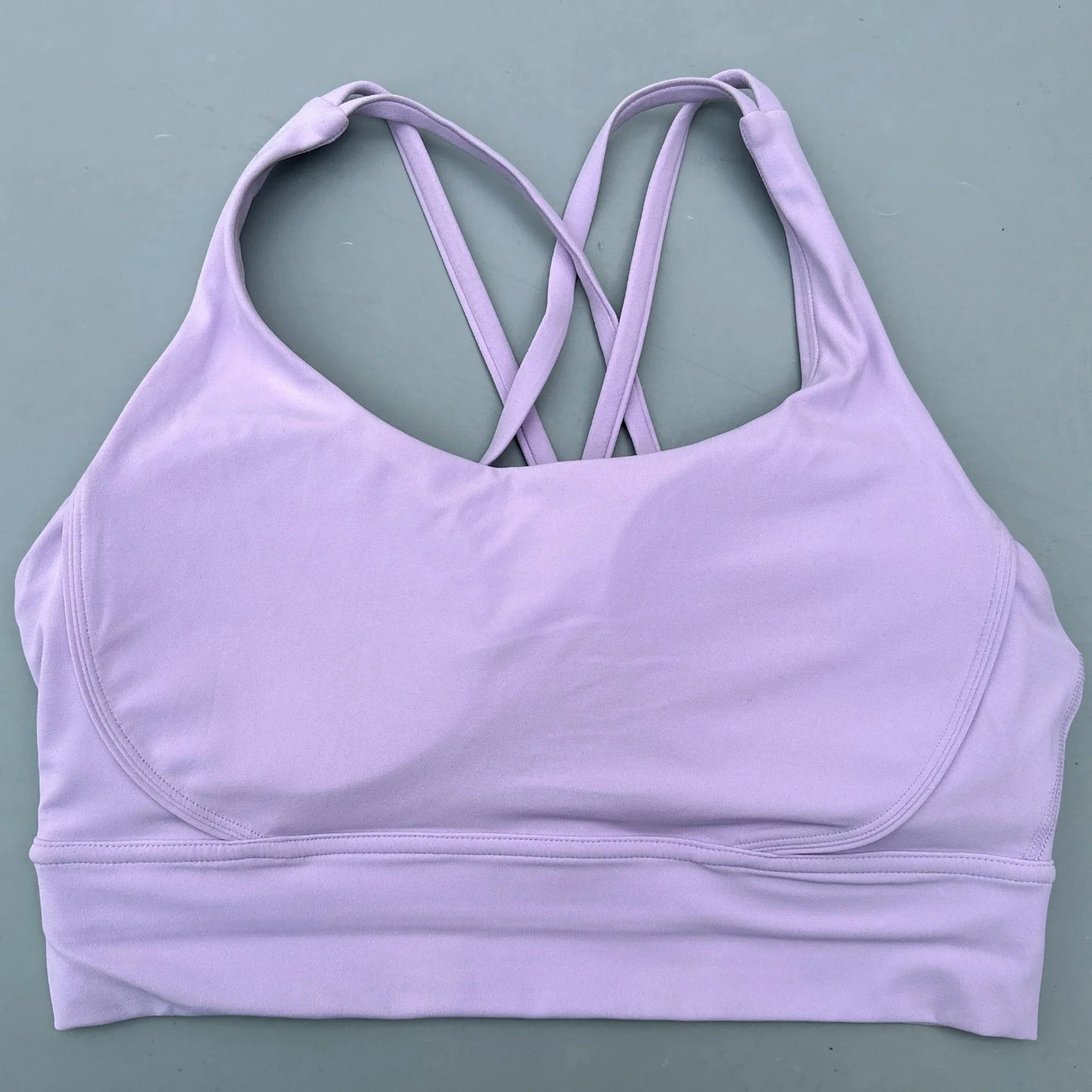 Solid Color Fitness sport Bra Women Cross soft high strength Tight Top Comprehensive Training Gym Yoga Underwear With Chest Pad