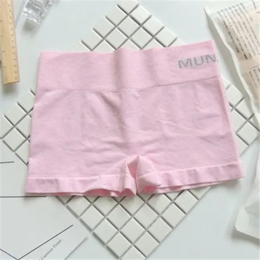 4pcs Safety Female Panties Pants For Women Seamless Body Shaping Casual Short Ladies Boxer Briefs Boyshorts Cotton Underwear