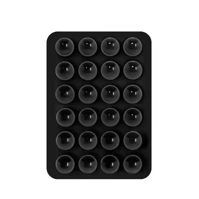 Silicone 24 Suction Phone Holder Multifunctional Suction Cup Mat Wall Stand Anti-Slip Single Sided Case Glue Mount Back Stickers