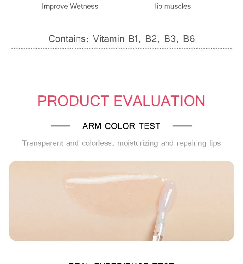Mini Capsule Liquid Lip Blam Moisturizing Transparent Color Changing Lip Plumping Oil Mirror Jelly Plumping Lip Gloss Cosmetic