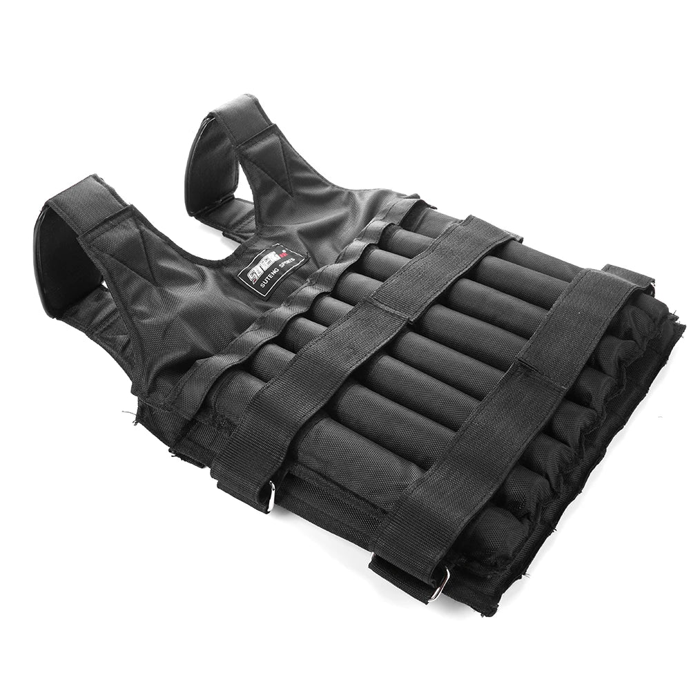 20/50kg Weight Training Suit Empty Bag Fitness Running Vest Adjustable Weight Jacket Workout Equipment for Workout Jogging Gym