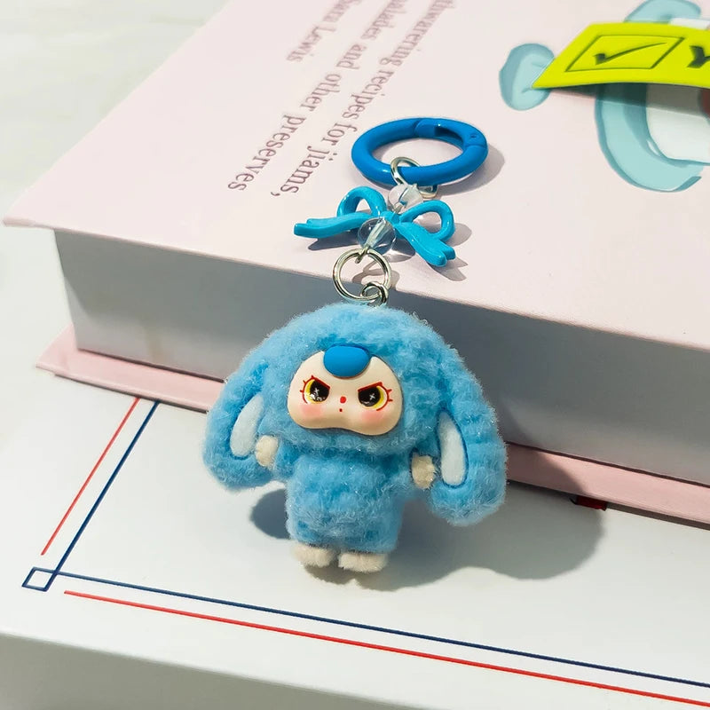 Kawaii Keychain Plush Aesthetics Keychains Cute Keychain for Bags Wedding Party Accessories Keychains Women Gifts