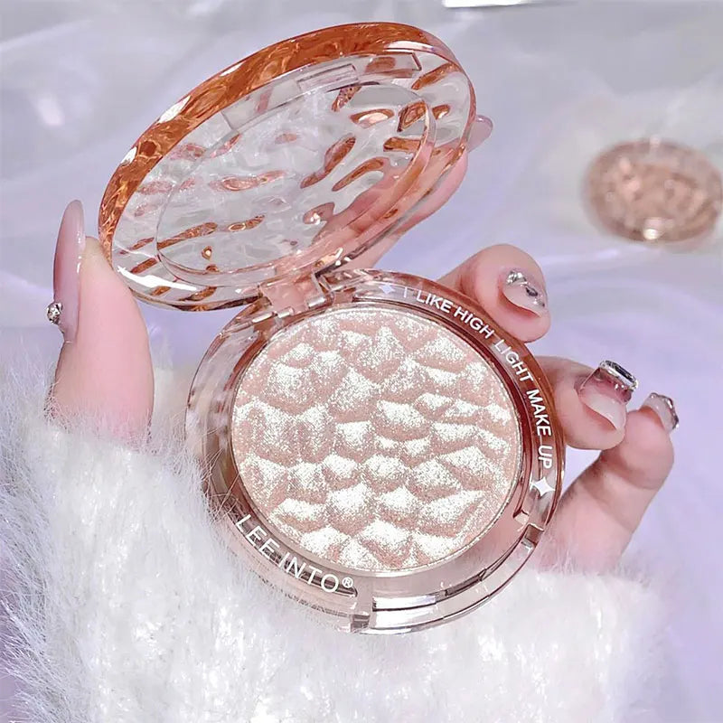 High gloss powder gloss glitter highlight contour palette natural gloss contour concealer lasting light