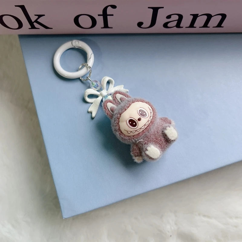 Kawaii Keychain Plush Aesthetics Keychains Cute Keychain for Bags Wedding Party Accessories Keychains Women Gifts
