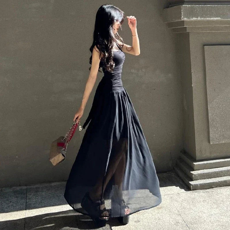 WhereMery Elegant Slip Long Dresses