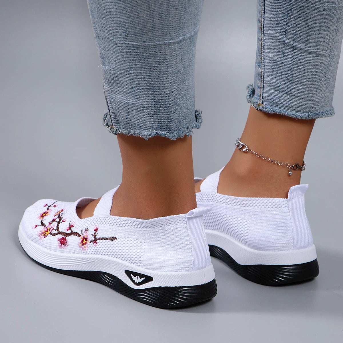 Women's summer breathable mesh flat shoes women's shoes casual sports shoes, clearance free shipping