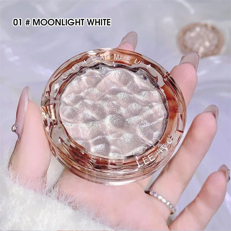 High gloss powder gloss glitter highlight contour palette natural gloss contour concealer lasting light