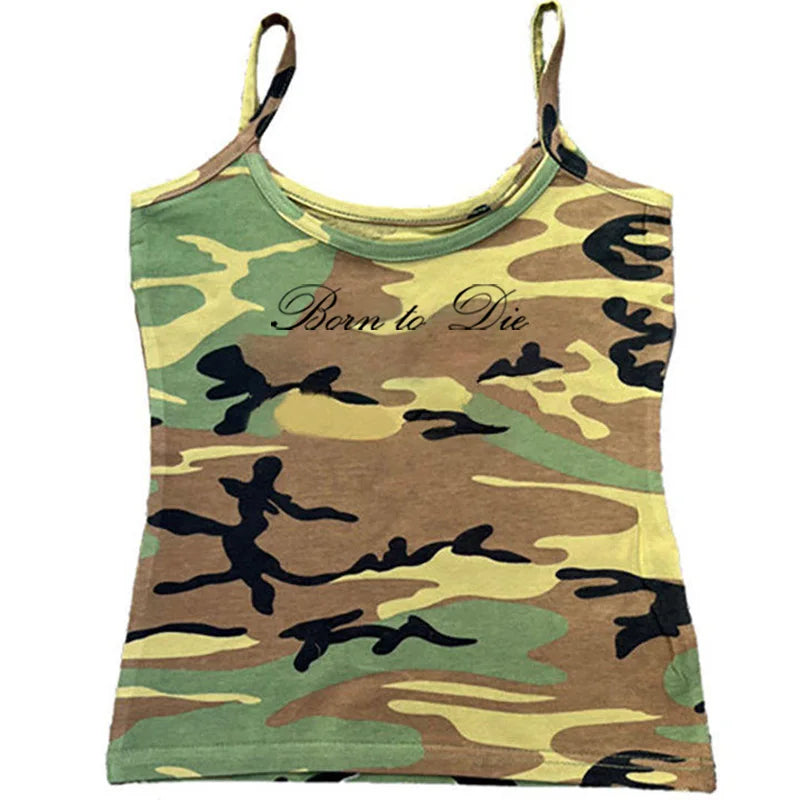 Gothic Grunge Punk Hip Hop Rock Streetwear Casual Sexy Crop Top Y2K Retro Harajuku Emo Girl Aesthetic Fashion Lace Camisole Tops