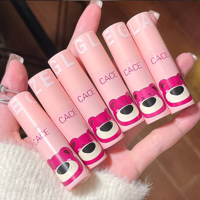 CACE 3 Pcs Sweet Liquid Lipstick Set Matte Velvet Lip Glaze Waterproof Long Lasting Non-marking Lip Tint Cosmetic Kits Lipgloss