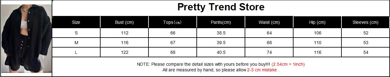 Classic Solid Shirt Pants Set Women Casual Loose Long Sleeved Lapel Elastic Waist Two Piece Suit 2025 New Summer Street Outfit