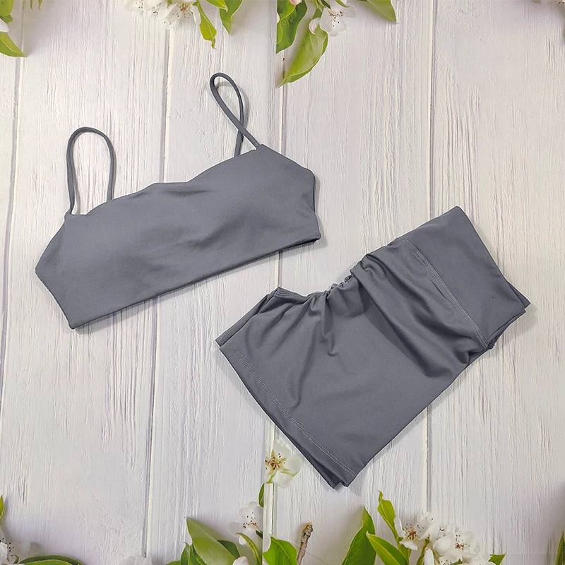 Butt Lifting Sports Set Shorts Gym Exercise Clothes Women's Yoga Suit For Fitness Short and Underwear Training Workout Tracksuit