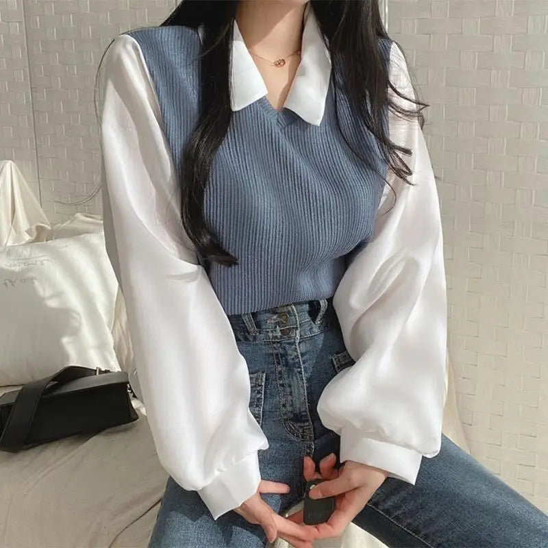 False Two-piece Polo