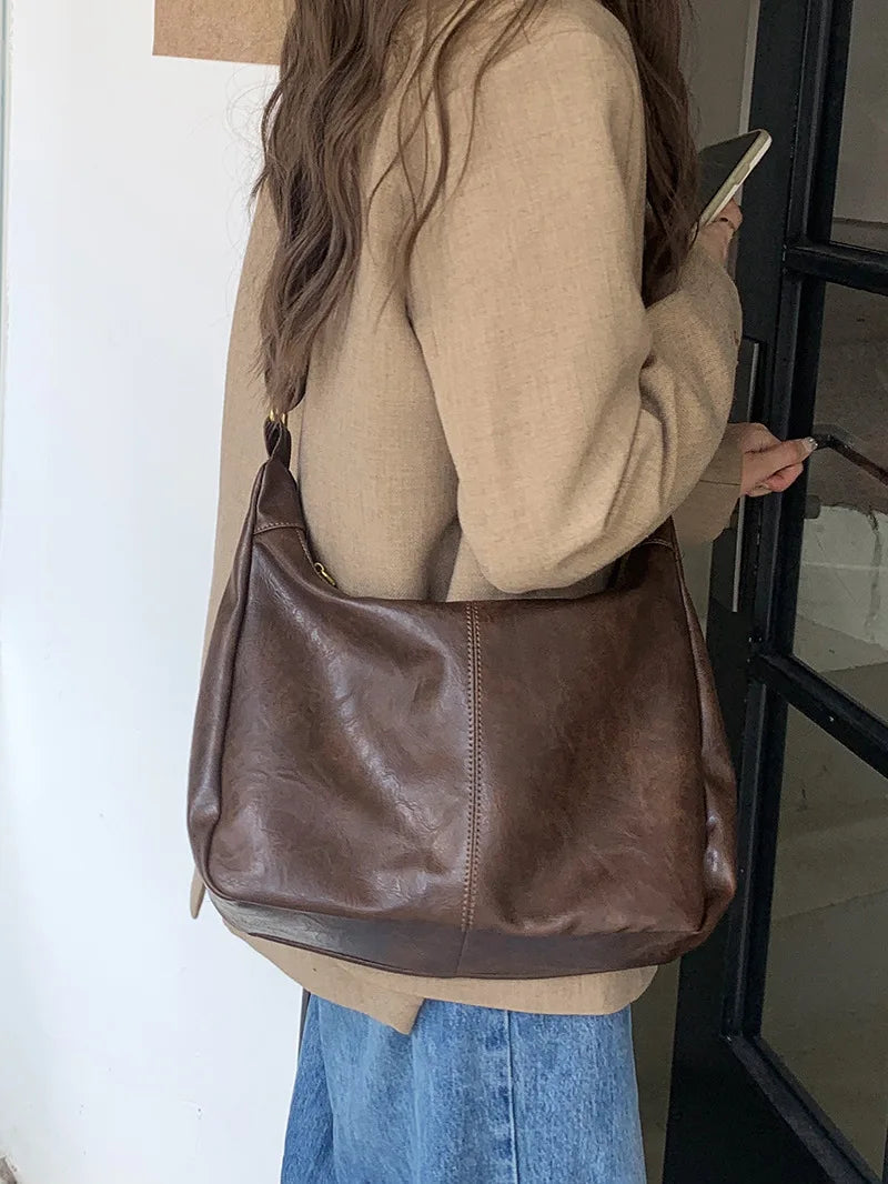 Women Handbags Cowhide Women Shoulder Bag Fashion Luxury Ladies Messenger Bags High Quality Female Tote Bag