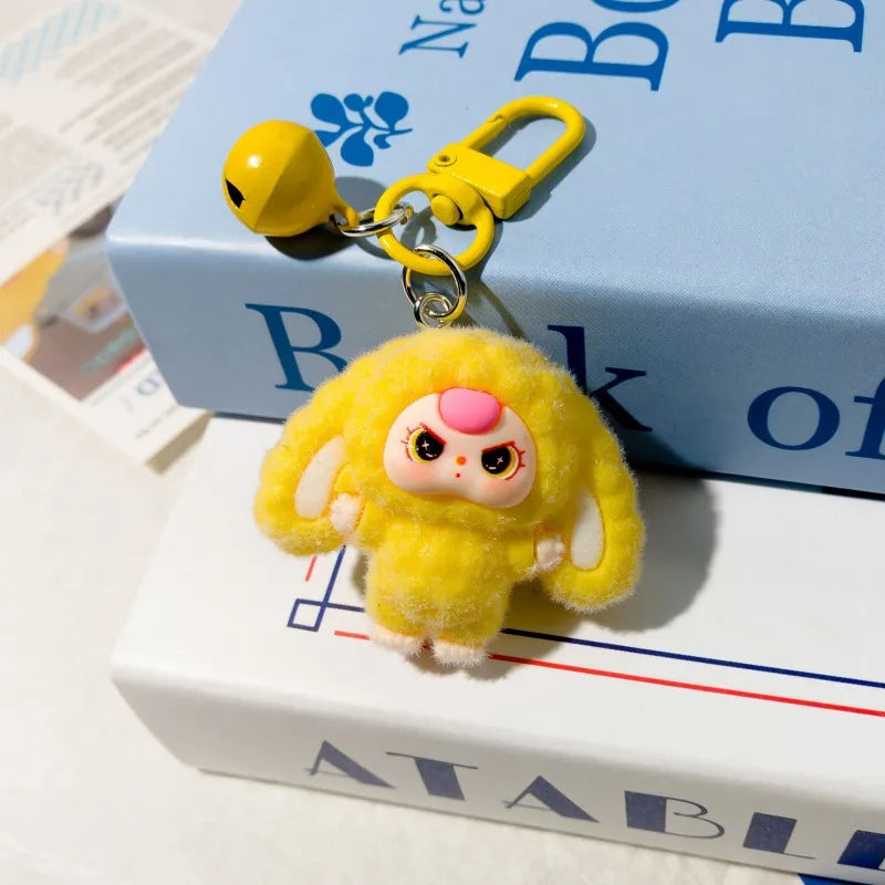 Kawaii Keychain Plush Aesthetics Keychains Cute Keychain for Bags Wedding Party Accessories Keychains Women Gifts