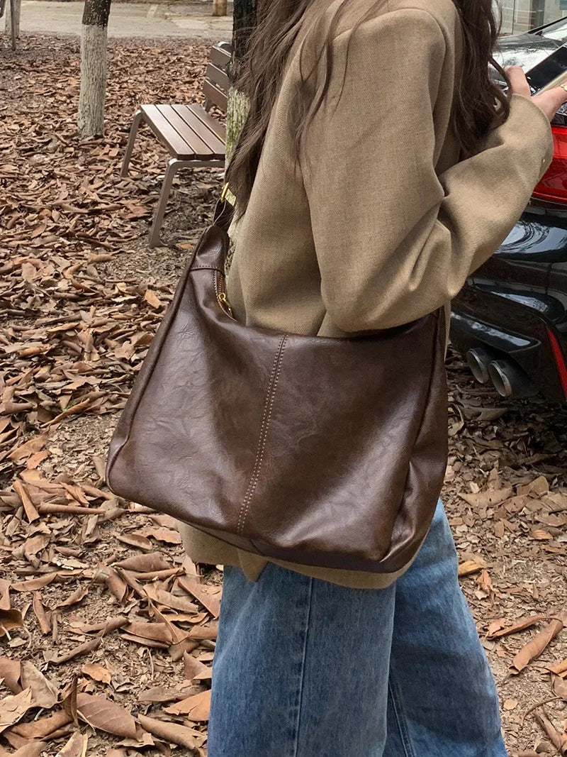Women Handbags Cowhide Women Shoulder Bag Fashion Luxury Ladies Messenger Bags High Quality Female Tote Bag