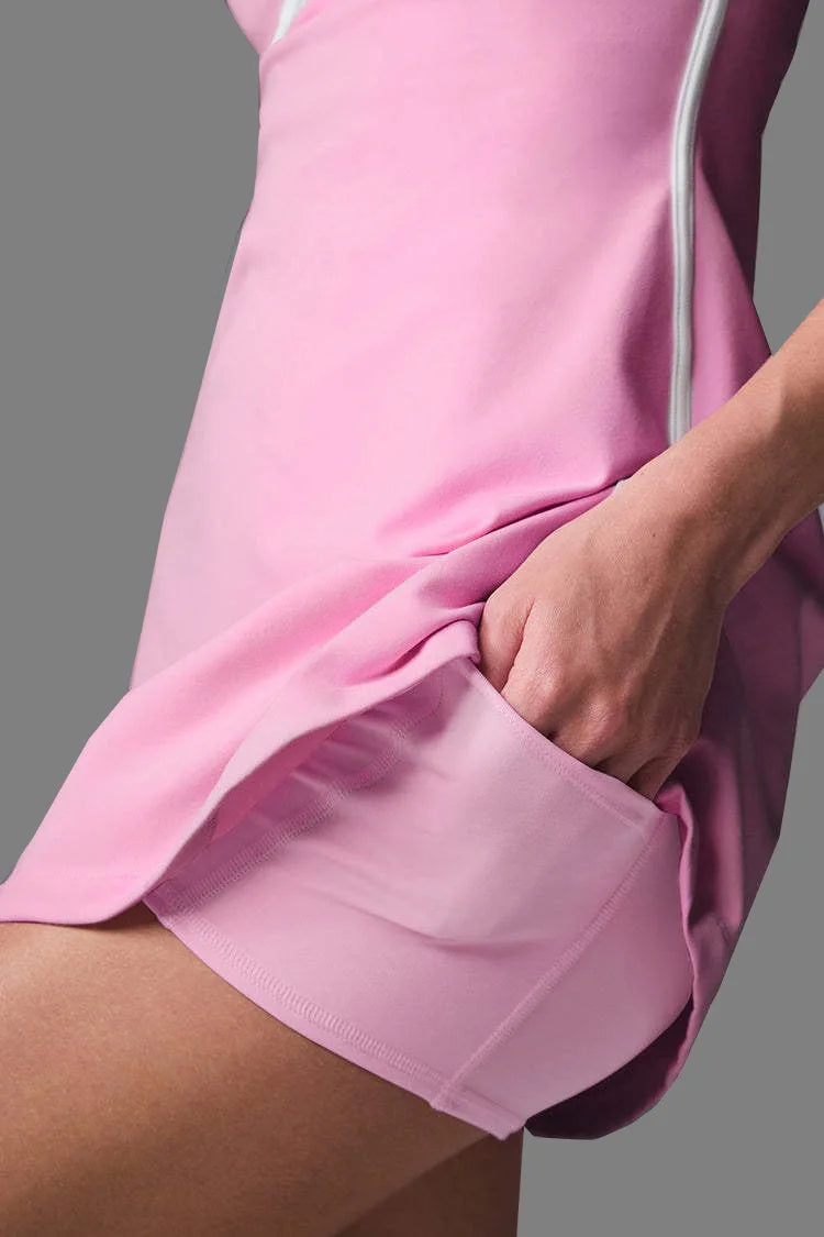 Golf Tennis Dress with Pad Sports Set Yoga for Women Workout Pickleball Clothing Badminton Skorts Activewear