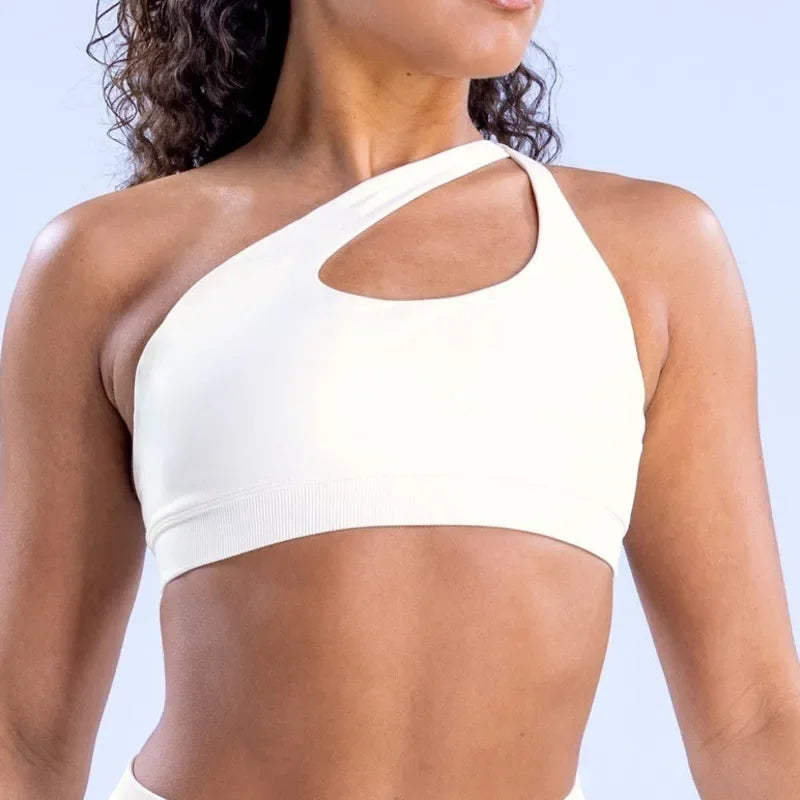 Brassiere Bra Women Seamless Halter Top High Support Push-up Open Back Gym Wear Fitness Yoga Underwear Customizable Labels