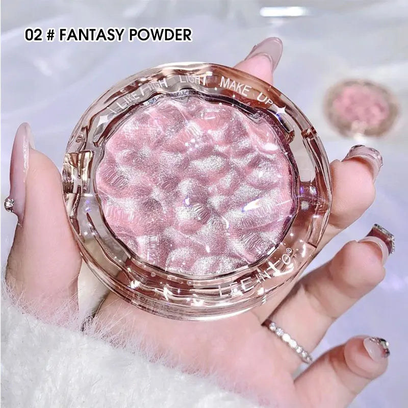 High gloss powder gloss glitter highlight contour palette natural gloss contour concealer lasting light