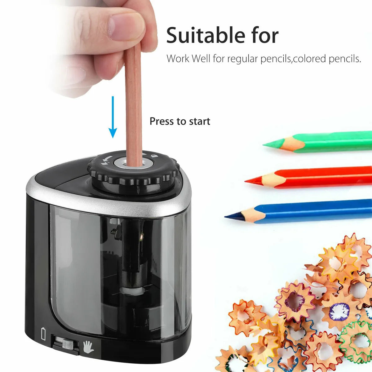Tenwin Electric Auto Pencil Sharpener