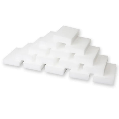 100Pcs/set Melamine Sponge Eraser Sponge Cleaner Cleaning Magic Sponge For Kitchen Bathroom Cleaning Tools Car Office Cleanser