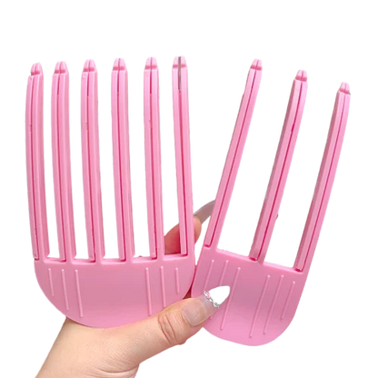 1/2pcs Korean Fluffy Hair Roots Clips Comb Lazy Hair Top Styling Curling Barrel Portable Hairs Clip Volume Wind Sculpting Comb