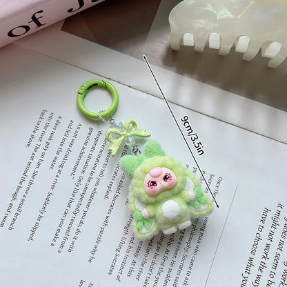Kawaii Keychain Plush Aesthetics Keychains Cute Keychain for Bags Wedding Party Accessories Keychains Women Gifts