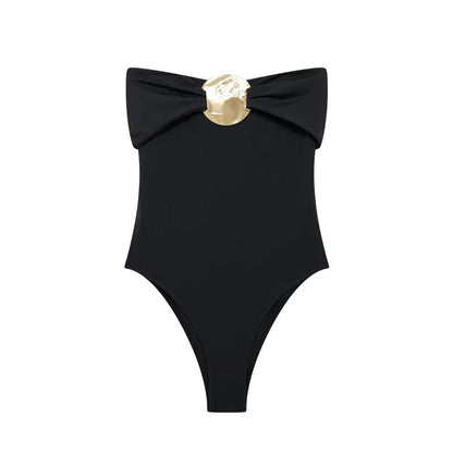 TRAF 2024 Extreme Bodysuit Women off Shoulder Sexy Bodys for Women Black Body One Pieces Sexy Outfits Lingerie Body Suits Woman